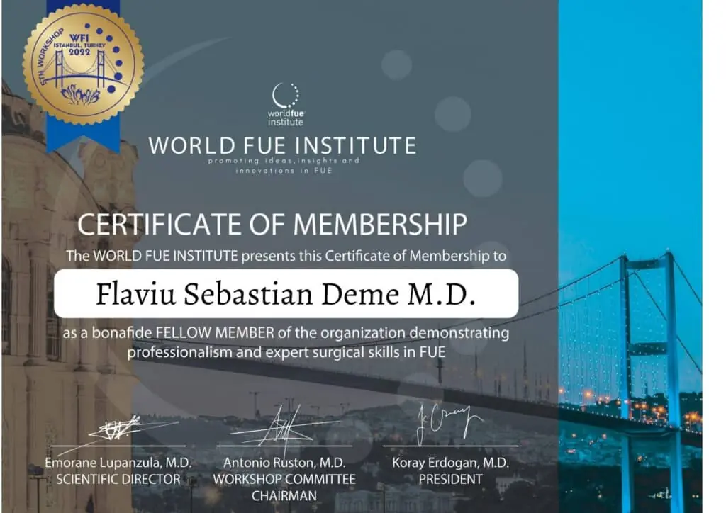 Dr-Sebastian-Deme-WFI - Hair Transplant London, UK